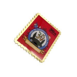 Totoro Souvenir Custom Enamel Metal <strong>Pin</strong> <strong>Badges</strong> <strong>Maker</strong> with Customized Logo Letterpress Printing Animal Style for Sale - Product Image 1
