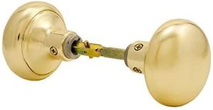 Đánh bóng đồng cổ điển phong cách cửa Knob Set với trục chính, Antique <span class=keywords><strong>Door</strong></span> knobs thay thế Set cho nội thất cửa - Product Image 2
