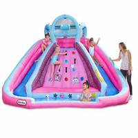 Château gonflable miniature pour bébé avec toboggan, usage commercial et domestique, en PVC/oxford 210D, garantie 4 ans, pompe à air incluse