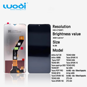 Màn hình điện thoại cho TECNO Spark 10 10c tia lửa đi 2023 bf7 pop7 bf6 kl5q kl5k hiển thị LCD x6515 X6516 A60 P40 a662l Màn hình LCD cảm ứng - Product Image 3