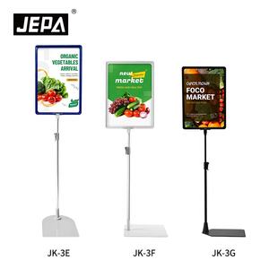 Espositore per Poster Regolabile <span class=keywords><strong>in</strong></span> Altezza da Terra per Negozi e Centri Commerciali, per Promozioni e Segnaletica - Product Image 2
