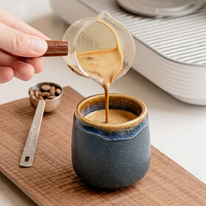 Taza de Café de Cerámica con Doble Pared Aislante, Forma de Huevo, 80 ml, Moderna, Lujosa y Ecológica para Espresso Italiano - Product Image 5
