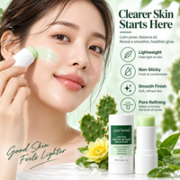 Stick Soin des Pores au Cactus Marque Blanche 20g – Hydratant Apaisant Équilibrant à l'Huile de Squalane, Zinc PCA et Adénosine pour Soin Quotidien du Visage