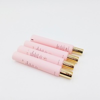 Tubes de brillant à lèvres or rose vides, contenants de rouge à lèvres, emballages en plastique doré pour baume à lèvres, tubes souples pour brillant à lèvres
