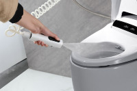 Bidet mural blanc en laiton à trois modes de pulvérisation pour salle de bain, vente en gros
