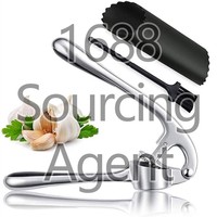 Ensemble de presse-ail de qualité supérieure pour la cuisine, antirouille, compatible lave-vaisselle, hachoir à ail professionnel, outil facile à utiliser pour peler l'ail