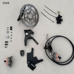Kit de Soporte de Freno de Disco Trasero de Doble Caliper de Aleación de Aluminio de 240 mm Modificado Ultra Bee con Acabado de Óxido Anódico para Surron LBX Talaria - Product Image 1