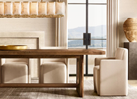 Table à manger de luxe moderne européenne, carrée, en bois massif, design minimaliste, artisanale, pour la maison, la ferme, l'atelier, l'entrepôt