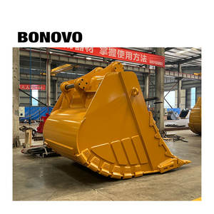 <span class=keywords><strong>BONOVO</strong></span> NM500+Q690 Matériel 17m3 Capacité Extrême Résistance à l'Abrasion Premium Godet à Roche Robuste pour Pelles Minières 6030 - Product Image 2