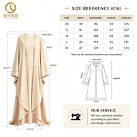 Fournisseur OEM ODM – Robe longue modeste en ivoire personnalisable avec votre design, manches longues, boutonnée sur le devant, coupe trapèze avec poches latérales pour femme