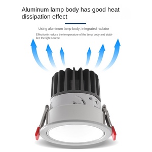 ไฟ LED สามสีแผงกลมบางสำหรับบ้านและร้านค้าไฟดาวน์ไลท์ติดเพดานสำหรับโรงแรม2024ใหม่ - Product Image 4