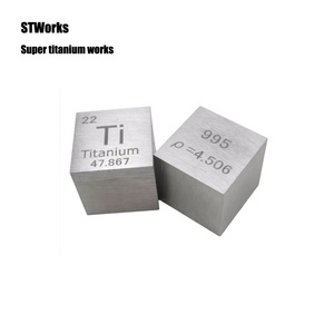 Cubo <span class=keywords><strong>de</strong></span> Itanió, Cubo <span class=keywords><strong>de</strong></span> Densidad <span class=keywords><strong>de</strong></span> Titanio <span class=keywords><strong>de</strong></span> 10 mm y 25,4 mm, Cubo <span class=keywords><strong>de</strong></span> Elementos <span class=keywords><strong>de</strong></span> Alta Densidad, Cubo <span class=keywords><strong>de</strong></span> <span class=keywords><strong>Metal</strong></span> Único, Colecciones <span class=keywords><strong>de</strong></span> la Tabla Periódica <span class=keywords><strong>de</strong></span> los Elementos - Product Image 1