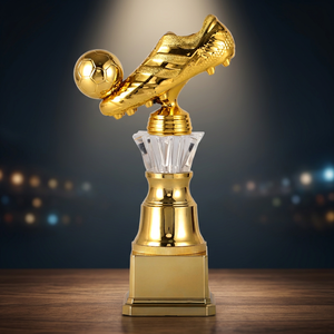 Apex <b>World</b> Exports Portable Customize Modern Metal Body Wooden Base <b>Globe</b> Glass Corporate Trophy for Leadership Business Service - Product Image 3