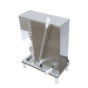 เครื่องผสมไอศกรีมกึ่งอัตโนมัติทำจากสแตนเลสเครื่องผสมไอศกรีมผลไม้สำหรับธุรกิจ - Product Image 3