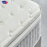 Großhandel Hotel-Qualität Faltbare Große Kingsize-Matratze, Verdickte Naturlatex-Gel-Memory-Foam Taschenfederkernmatratze
