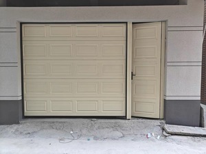 <span class=keywords><strong>Porte</strong></span> de garage <span class=keywords><strong>sectionnelle</strong></span> automatique <span class=keywords><strong>avec</strong></span> <span class=keywords><strong>porte</strong></span> piétonne intégrée pour usage résidentiel - Product Image 5