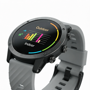 Montre de sport GPS <span class=keywords><strong>Sunroad</strong></span> G5 PRO, tracker de fitness intérieur/extérieur, fréquence cardiaque, altimètre, boussole, étanche, unisexe, positionnement intelligent - Product Image 1