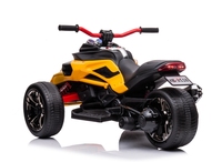 2024 dernier jouet ATV à 3 roues à grand volume 12V pour enfants voiture électrique matière plastique moto de style à conduire pour enfants