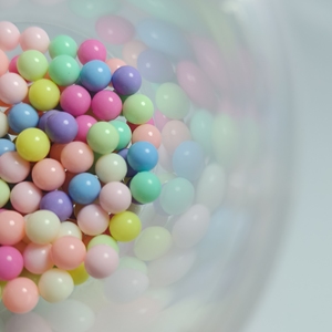 CHENXI Acrylic 6mm Non-porous <b>Colorful</b> Slime Beads 500g Package No Hole Round <b>Filler</b> for DIY Jewelry Making Carton Kids Toy Art - Product Image 4