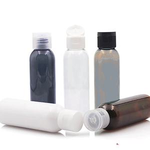 Flacon PET à bouchon rabattable blanc 30-100 ml Échantillon gratuit Plastique transparent pour l'emballage de crème pour le visage Vente en gros - Product Image 6