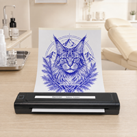 Imprimante portable sans encre Xprinter K82 améliorée pour motifs de tatouage A4, idéale pour les studios et les boutiques