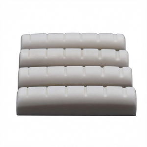 Acoustic <b>Guitar</b> Bone Nut 43mm <b>Neck</b> Slot Complete Pre Slotted Replacement 4 Pack - Product Image 1