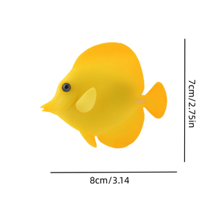 Glow in-the-dark simulazione grande pesce rosso acquario acquario acquario meduse Marine ornamenti per la simulazione di <span class=keywords><strong>pesci</strong></span> acquario - Product Image 1