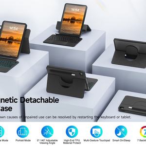 Clavier avec étui pour iPad, vente flash d'usine, clavier rotatif avec rétroéclairage 7-RGB, grand pavé tactile précis pour iPad 10e et 11e génération, nouveau produit - Product Image 6