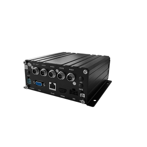 4CH HDD MDVR สำหรับยานพาหนะ, เครื่องบันทึกวิดีโอ VGA 1080P สำหรับรถบรรทุก, 4G/GPS/WIFI เครื่องบันทึกภาพติดตามออนไลน์แบบเรียลไทม์ - Product Image 1