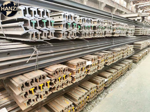 Rieles de ferrocarril ligero ASCE 40, marca HANZI, material 55Q, calibre normal, para minería, ferrocarril subterráneo, repuesto nuevo - Product Image 2