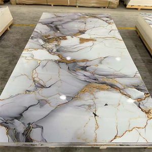 Panel <span class=keywords><strong>de</strong></span> Revestimiento <span class=keywords><strong>de</strong></span> <span class=keywords><strong>PVC</strong></span> Flexible con Aspecto <span class=keywords><strong>de</strong></span> Mármol, Placa <span class=keywords><strong>de</strong></span> Cristal <span class=keywords><strong>de</strong></span> Carbono <span class=keywords><strong>para</strong></span> Decoración <span class=keywords><strong>de</strong></span> <span class=keywords><strong>Paredes</strong></span> Interiores y Exteriores con Diseño Floral Impermeable - Product Image 4