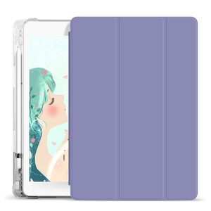 Chống Sốc Gấp PU Leather Trường Hợp Trong Suốt Cover Quay Lại Với Chủ Bút Chì Cho New <span class=keywords><strong>Ipad</strong></span> Không Khí 6th Gen 11Inch M2 2024 - Product Image 2