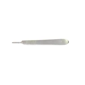 High Quality Reusable Medical Grade Thickened Stainless Steel Surgical Blade Scalpel No.3 Handle