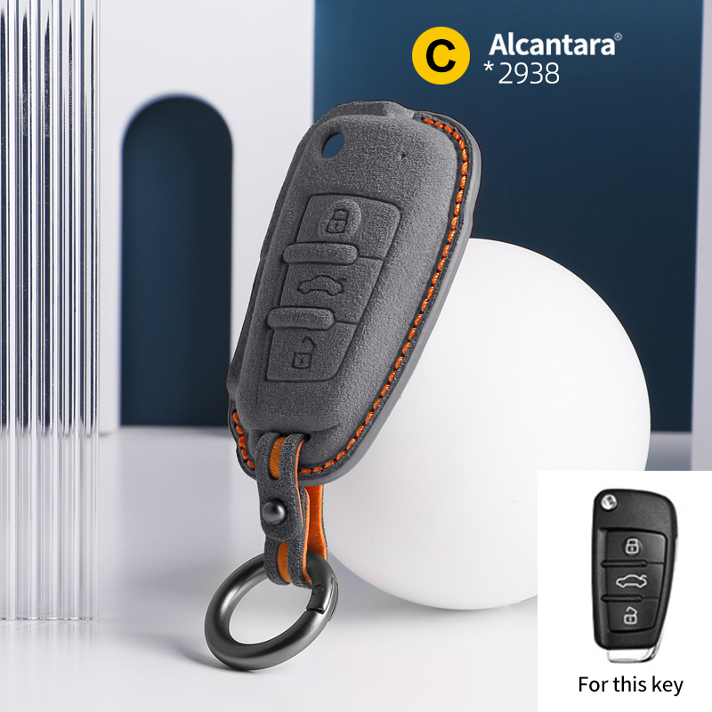 #2938 Grigio scuro+cuciture arancioni