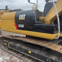 Excavatrice Caterpillar CAT323D d'occasion, engin de construction sur chenilles hydraulique d'origine, y compris CAT330D, 329D, 324D
