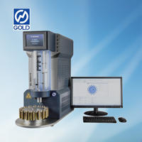 Viscosímetro automático Astm D445 Viscosímetro cinemático completamente automático ASTM D446 Instrumento de medición de viscosidad cinemática