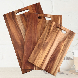 Bộ Thớt Gỗ Keo Trắng Cỡ Lớn Bán Sỉ Cây Keo Gỗ Với Logo Tabla De Coritar Cocina - Product Image 1