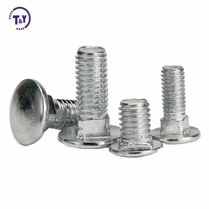 3/8 rivestita di zinco "mobili imperiali in acciaio inox Galvinize Hdg forgiato testa traliccio grande testa bulloni del carrello - Product Image 4