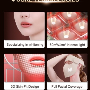 Masque facial professionnel 5D en silicone pour thérapie laser, anti-rides et rajeunissement, équipement de beauté, soin de la peau - Product Image 5