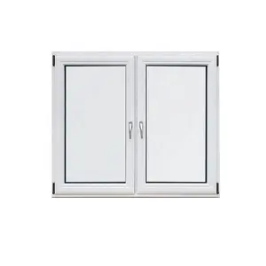 Aluminium frames window easy maintenance tilt and turn aluminum casement windows