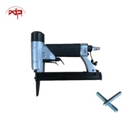 Agrafeuse pneumatique à long bec de haute qualité, fil fin 21 GA, 7116, pour agrafes de la série 71, personnalisable OEM, capacité de 150 pièces, 6 mois