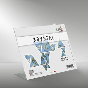 Cornice Fotografica Orizzontale in Plexiglass Trasparente 10X15CM - Product Image 1