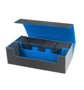 Nueva caja de tarjeta magnética de doble fila de gran capacidad, soporte de bloque de tarjeta de dados desmontable, juego de ventana de estrella, caja de tarjeta - Product Image 4