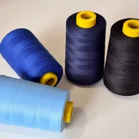 Fil à coudre 100 % polyester filé, 20/2, teint sur mesure, pour broderie au point de croix, tricot manuel, textile – Fournisseur direct usine