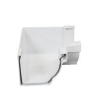 Gouttière en PVC de haute qualité pour les gouttières du système de drainage des eaux de pluie de la toiture du bâtiment pour la maison