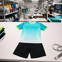 Uniformes de Fútbol Kata al por Mayor, Camisetas de Fútbol Personalizadas para Hombre, Transpirables, de Secado Rápido, con Impresión por Transferencia de Calor