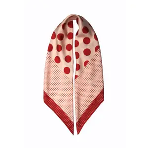 Écharpe de styliste 2022 en soie de mûrier pour femmes, foulard de marque célèbre, 100%
