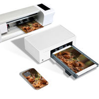 Mini TPU Skin Printer Protector de pantalla Cortadora para Teléfono Celular Impresora de fotos de película trasera con cinta de color