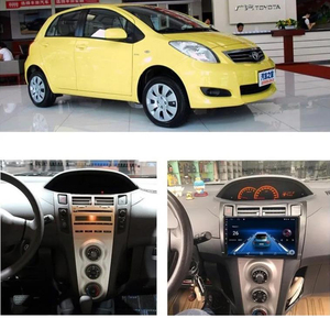 Schermo GPS da 9 Pollici per Cruscotto Auto con Radio e WIFI per Toyota Vios <span class=keywords><strong>Yaris</strong></span> 2008-2013 Modifica Auto - Product Image 3