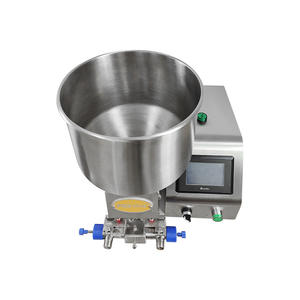 In acciaio inossidabile manuale automatico ciambella di cioccolato iniettore Croissant pasta di pane macchina per riempire la crema di pasta - Product Image 3